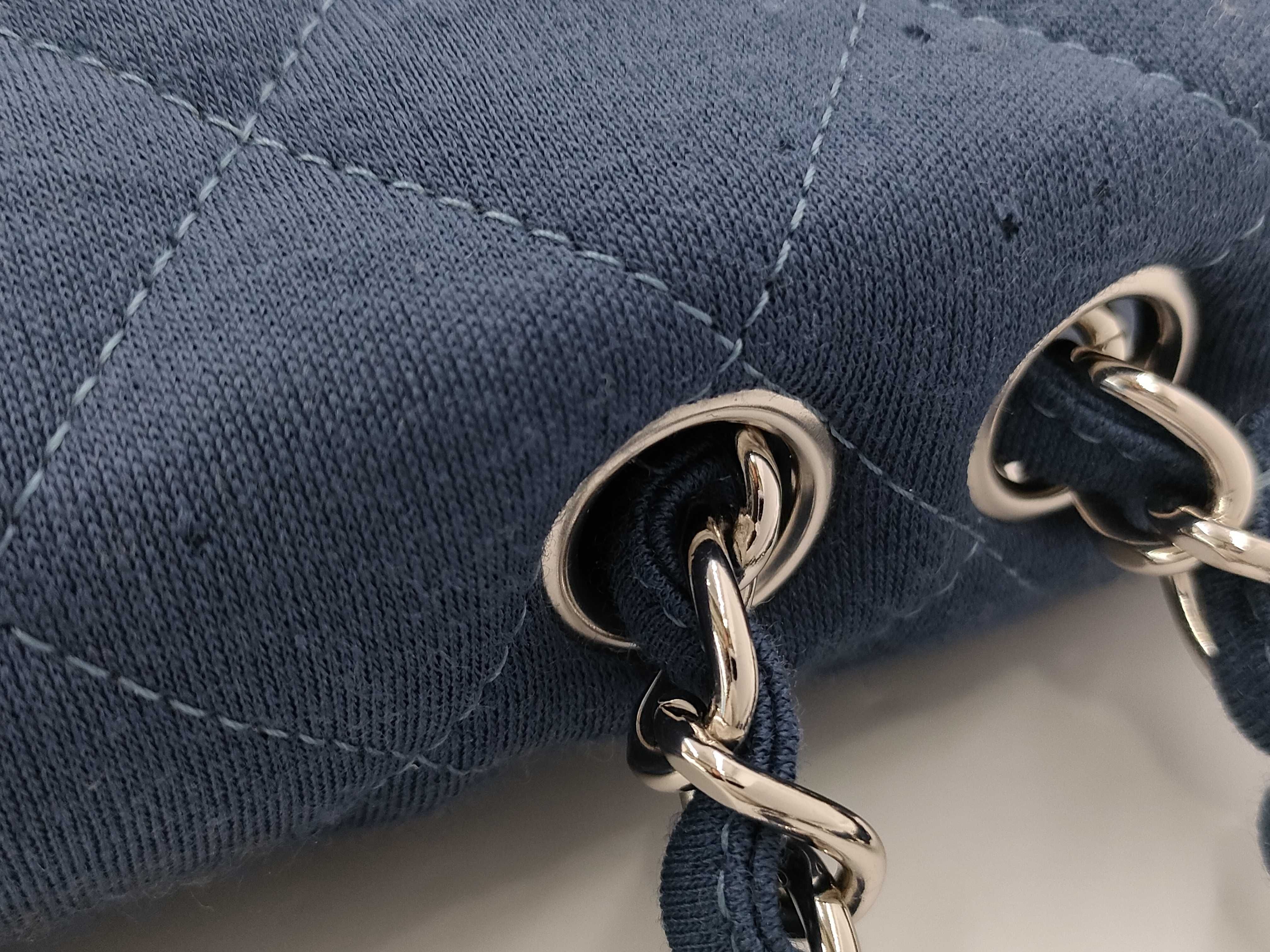 【水曜終了】(10933_0084)CHANEL マトラッセ30/ブルー/13番台/小穴有り ショルダーバッグ