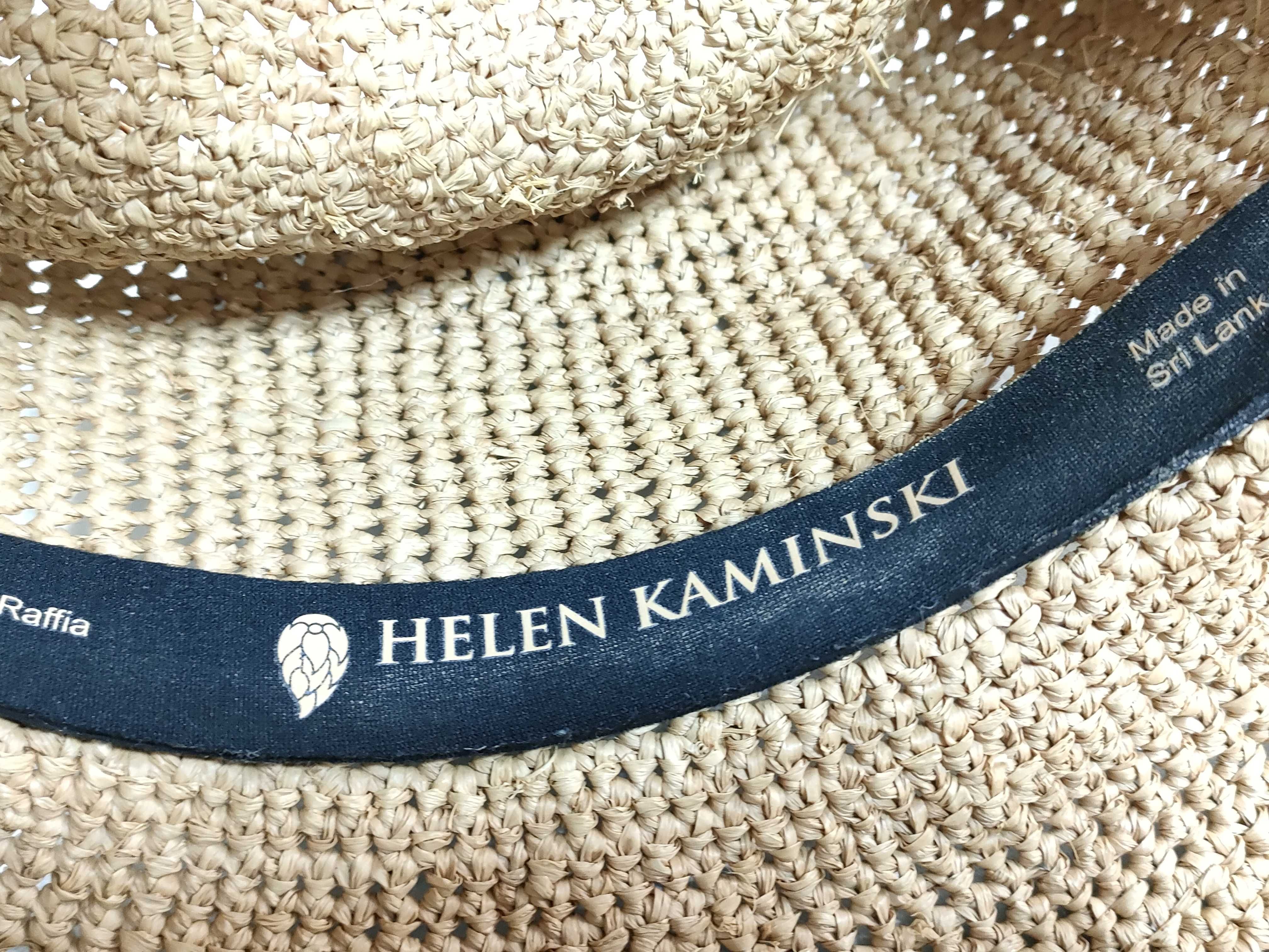 (10931_0832)▼□ HELLEN KAMINSKI ラフィアハット その他小物
