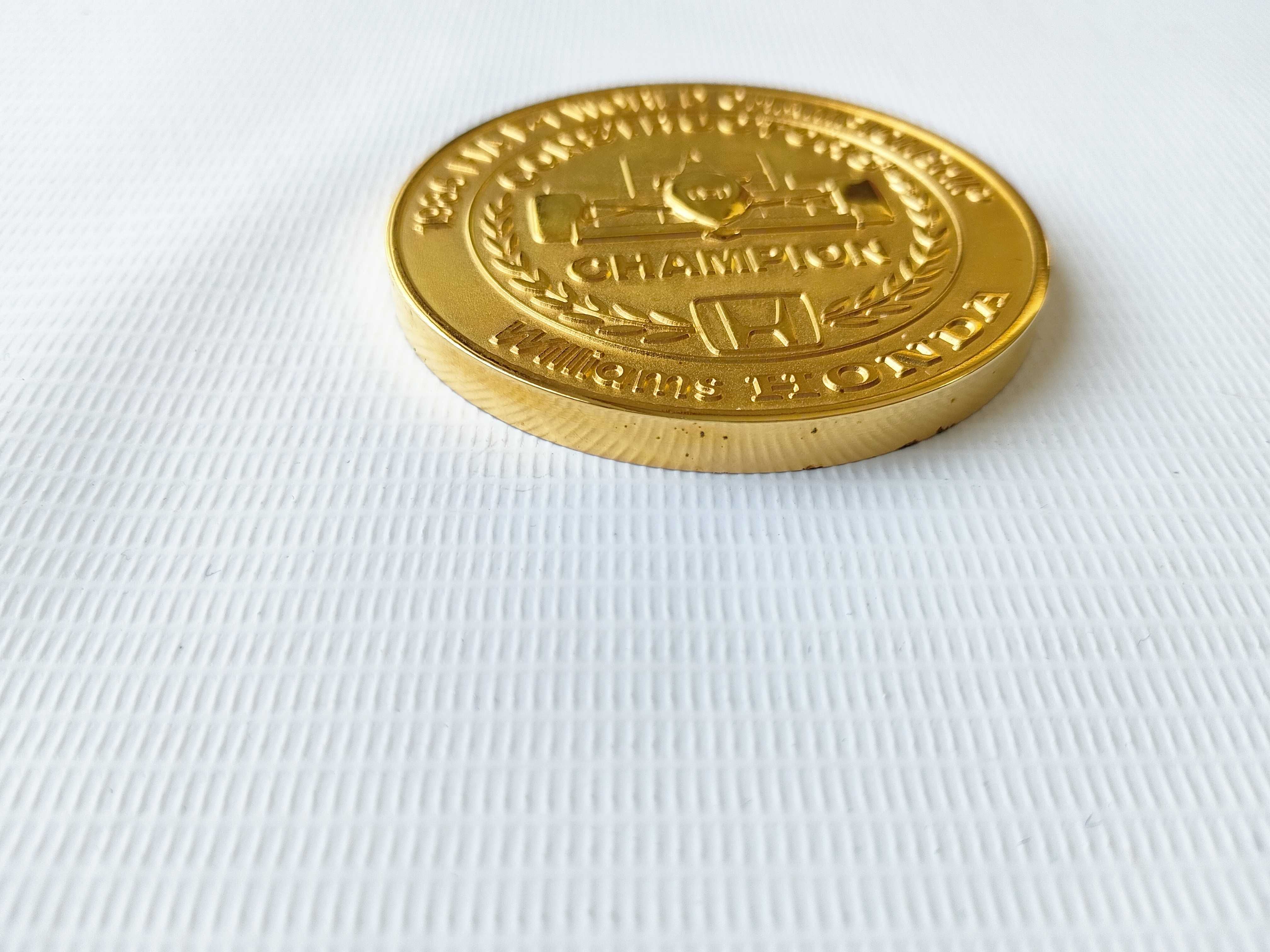 (10931_0850)▼HONDA F－1 チャンピオンシップ 記念メダル 1986 その他小物