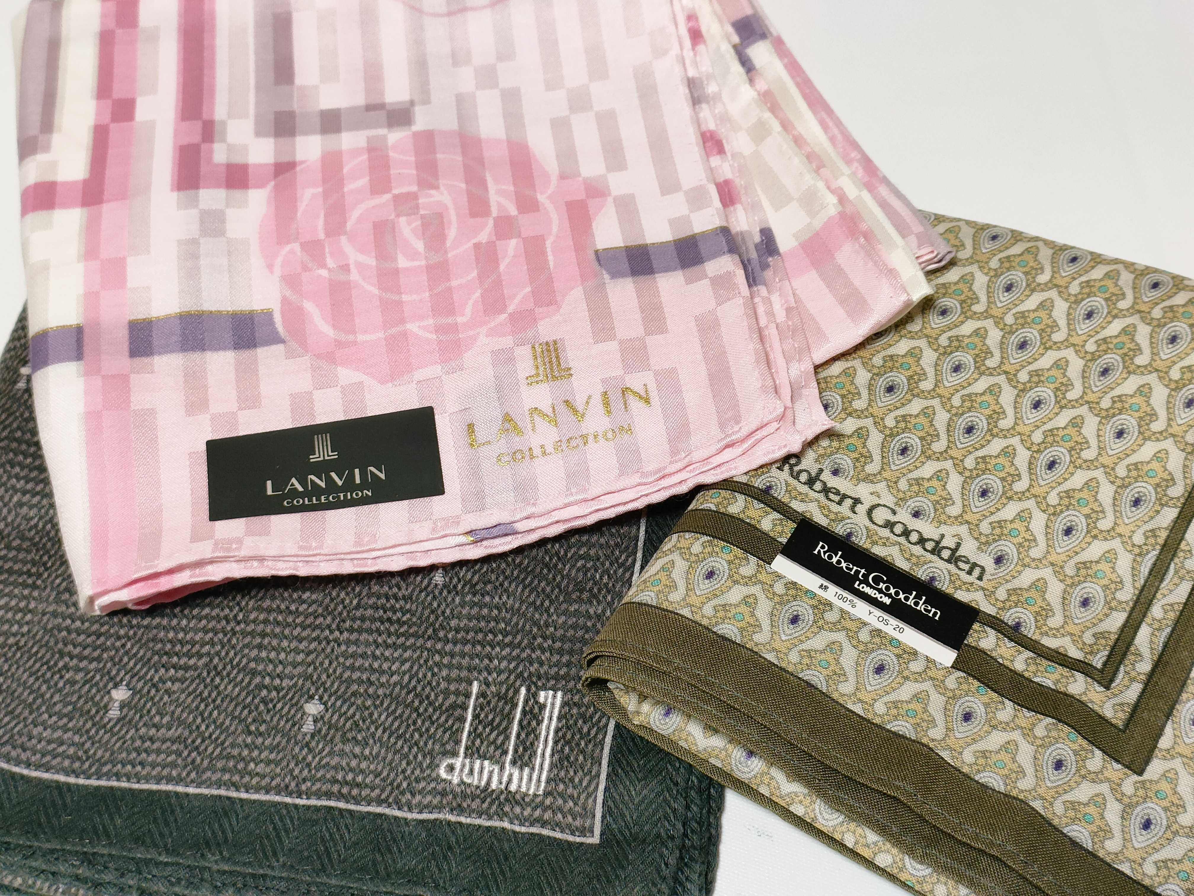 (10931_0869)▼ダックス/ウンガロ等 ブランドハンカチ おまとめ その他小物