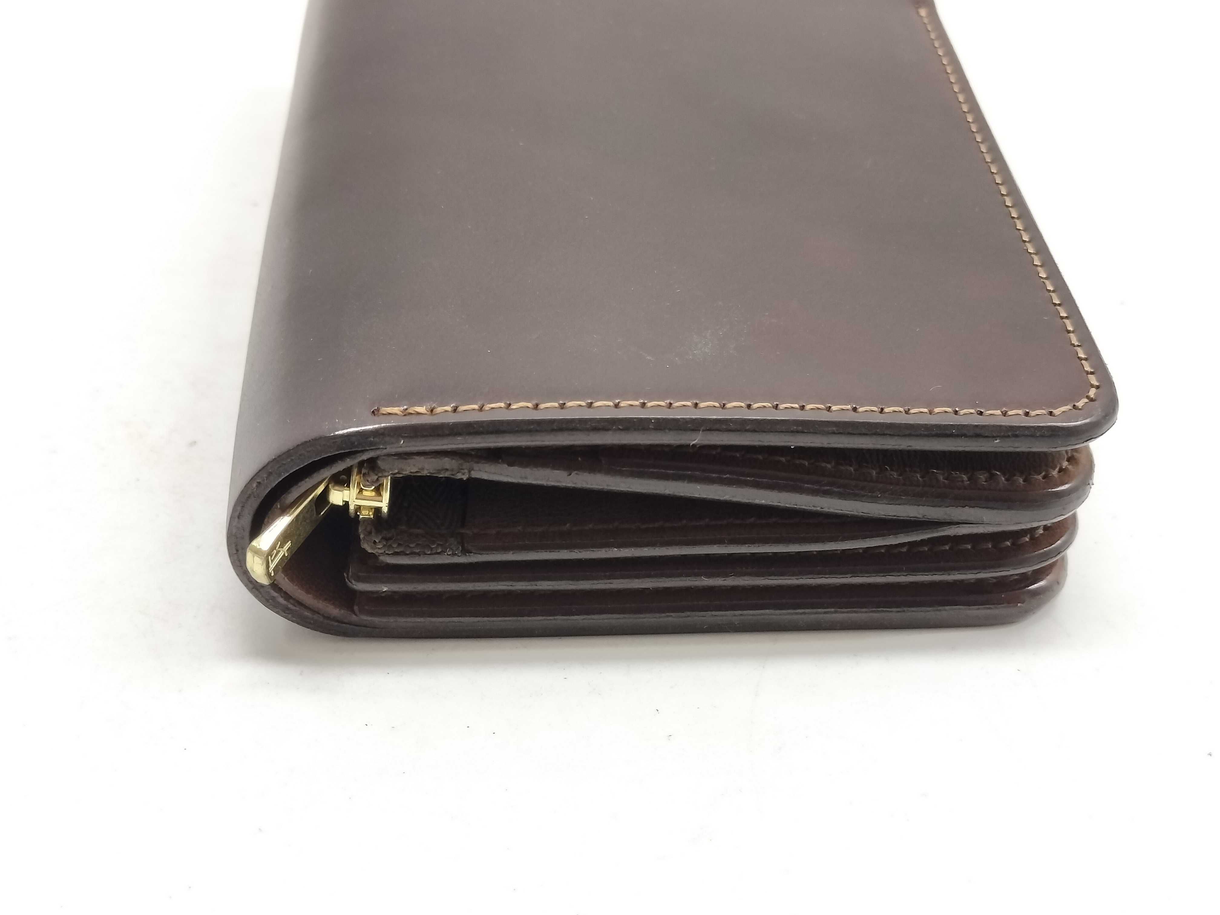 (10931_0825)▼FORME フォルメ 財布 二つ折り レザー ブラウン