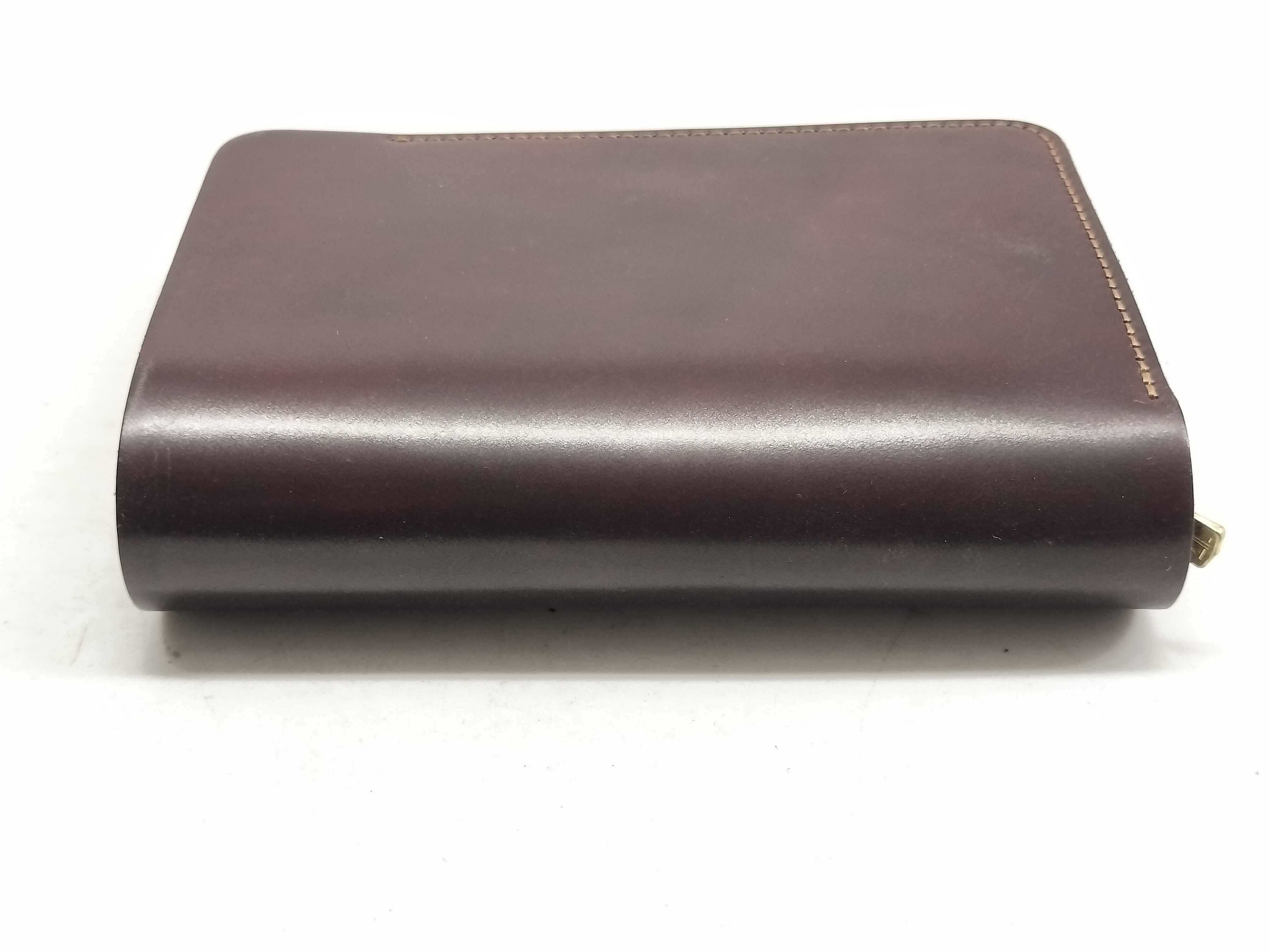 (10931_0825)▼FORME フォルメ 財布 二つ折り レザー ブラウン