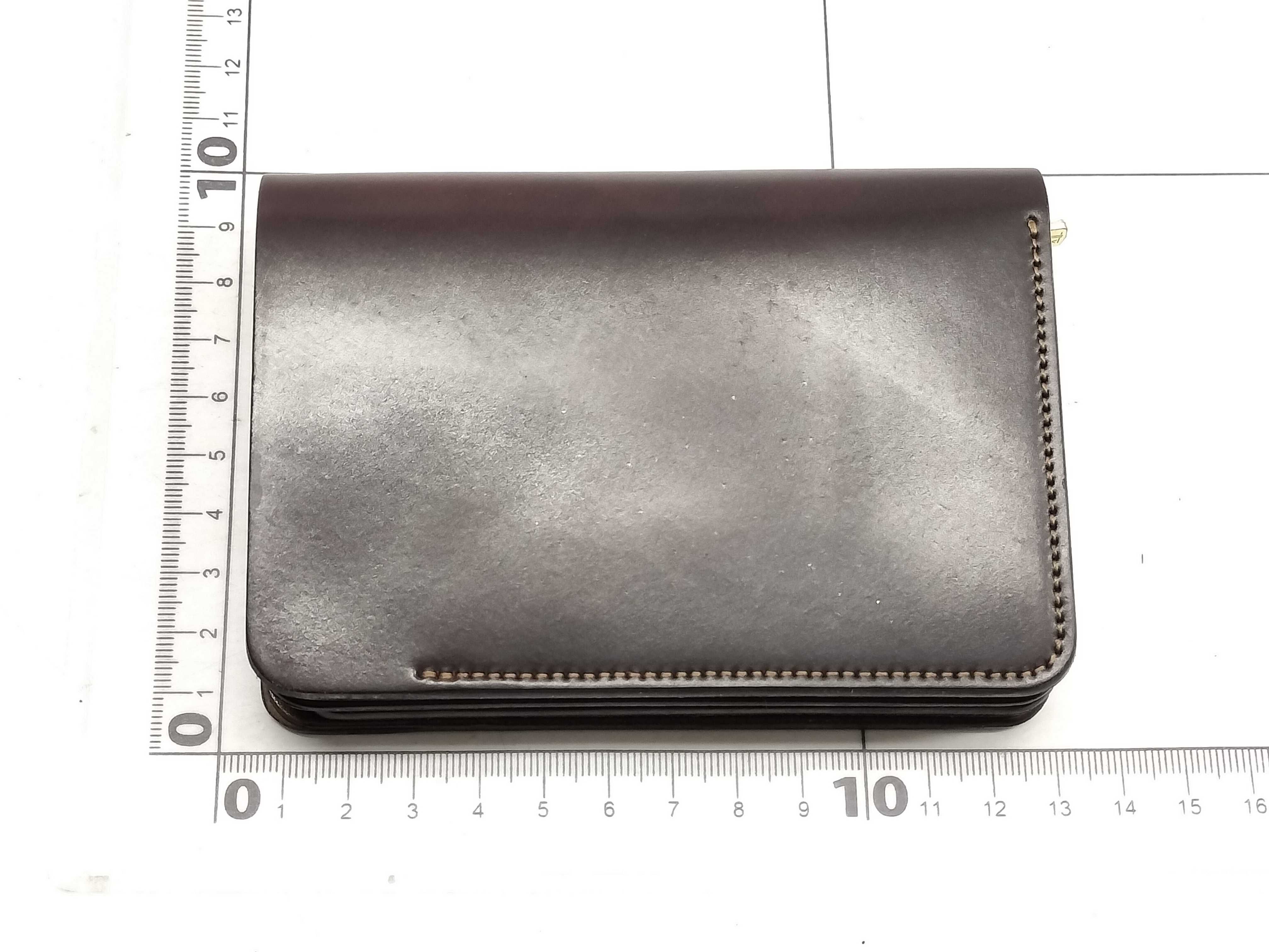 (10931_0825)▼FORME フォルメ 財布 二つ折り レザー ブラウン