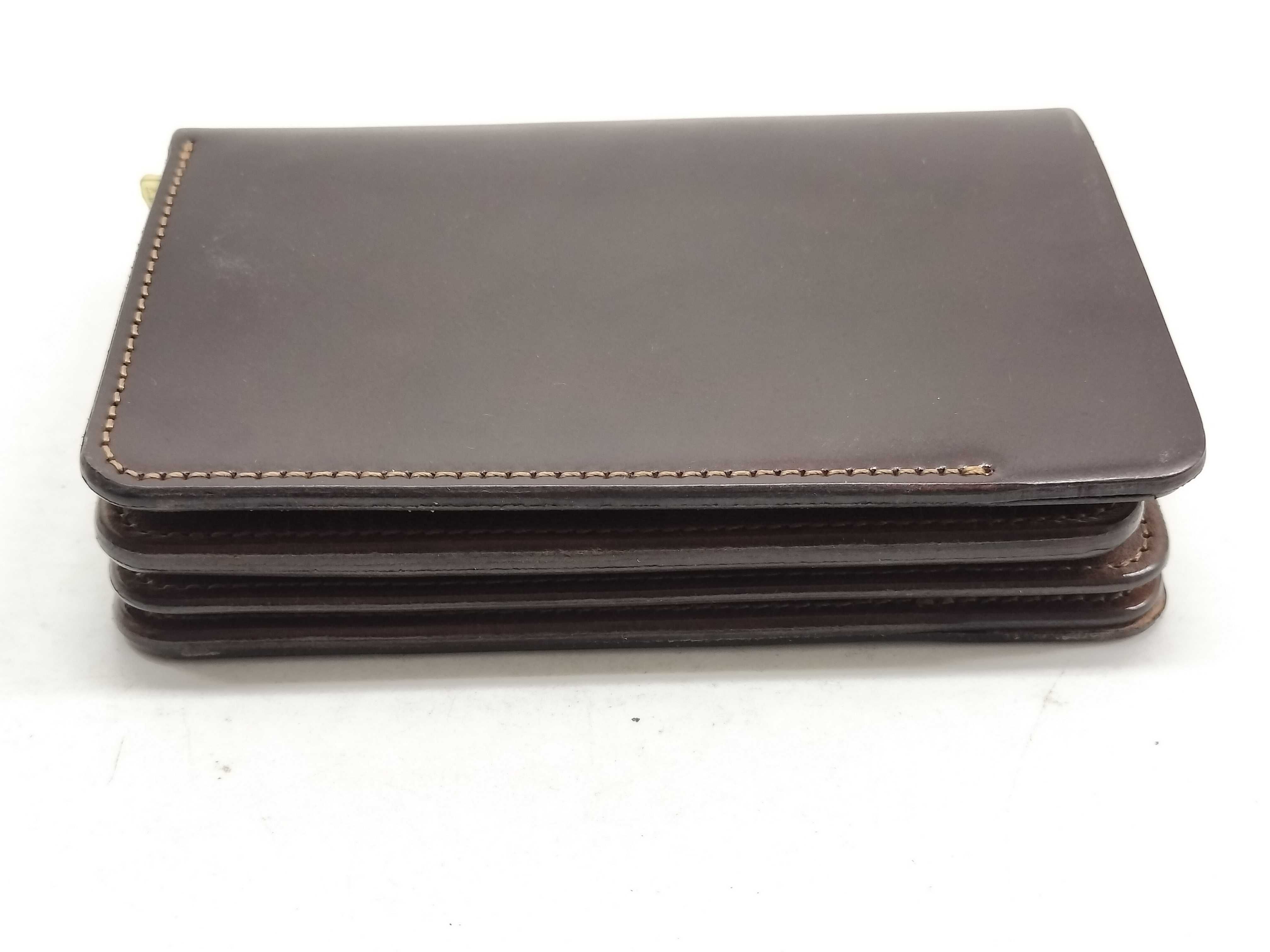 (10931_0825)▼FORME フォルメ 財布 二つ折り レザー ブラウン